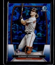 2023 Bowman Chrome Sapphire Gunnar Henderson #10 card
