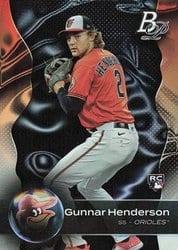2023 Bowman Platinum Base Set Gunnar Henderson #79 card