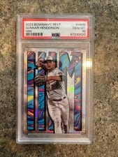 2023 Bowman's Best Him Gunnar Henderson #HIM-6 card