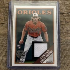 2023 Topps 1988 Topps Baseball Relics (Series 2) Gunnar Henderson #88R-GH card