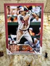 2023 Topps Gunnar Henderson Mother's Day Pink #206 card