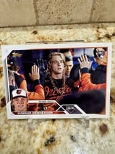 2023 Topps Gunnar Henderson Golden Mirror SSP Variation #206 card