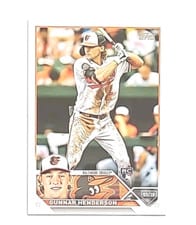 2023 Topps Gunnar Henderson 1st Edition Pink #206 card