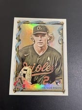 2023 Topps Allen & Ginter Gunnar Henderson Mini Stained Glass #72 card