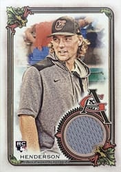 2023 Topps Allen & Ginter Relics (Pattern A) Gunnar Henderson #AGRA-GH card