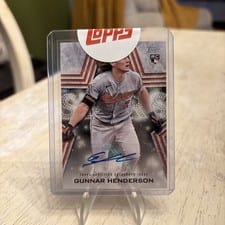 2023 Topps Baseball Stars Autographs (Series 2) Gunnar Henderson #BSA-GHE card