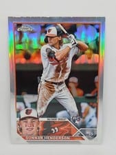 2023 Topps Chrome Gunnar Henderson Refractor #2 card