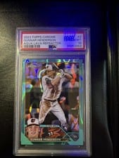 2023 Topps Chrome Gunnar Henderson Aqua Lava #2