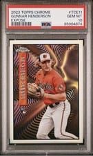 2023 Topps Chrome Expose Gunnar Henderson #TCE-11 card