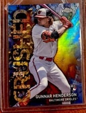 2023 Topps Chrome Update Crushed Gunnar Henderson #C-8 card