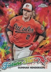 2023 Topps Chrome Update Future Stars Gunnar Henderson #FSU-17 card