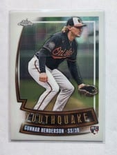 2023 Topps Chrome YouthQuake Gunnar Henderson #YQ-18 card