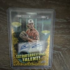 Gunnar Henderson 2023 Topps Cosmic Chrome Extraterrestrial Talent Autographs card