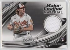2023 Topps Major League Material (Series 2) Gunnar Henderson #MLM-GH card
