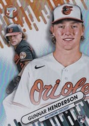 2023 Topps Pristine Fresh Faces Gunnar Henderson #FF-10 card