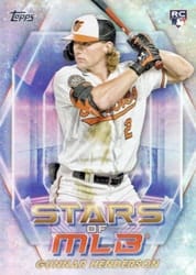 2023 Topps Stars of MLB Gunnar Henderson #SMLB-37 card