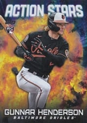 2023 Topps Update Action Stars Gunnar Henderson #AS-2 card