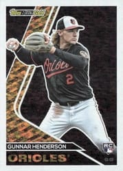 2023 Topps Update Black Gold Gunnar Henderson #BG-2 card