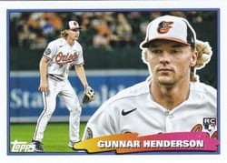 2023 Topps Update Oversized Topps Big Baseball Gunnar Henderson #BIG-5 card