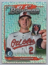 2024 Bowman Chrome My 1st Bowman Gunnar Henderson #M1B-18 card