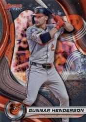 2024 Bowman's Best Base Set Gunnar Henderson #8 card