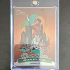 2024 Panini Three and Two Downtown Gunnar Henderson #17 card