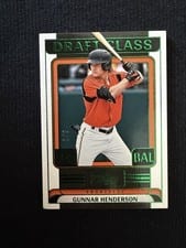 2024 Panini Three and Two Draft Class Gunnar Henderson #38 card