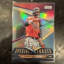 2024 Stadium Club Special Forces Gunnar Henderson #SF-6 card