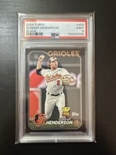 2024 Topps Gunnar Henderson Black #450 card