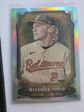 2024 Topps Allen & Ginter Chrome Gunnar Henderson #161 card