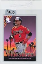 2024 Topps Big League Good Vibrations Gunnar Henderson #GV-5 card