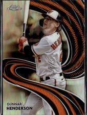 2024 Topps Chrome Strokes Gunnar Henderson #S-8 card