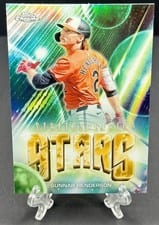 2024 Topps Chrome Update Stratospheric Stars Gunnar Henderson #SSC-22 card