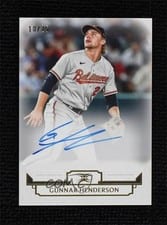 2024 Topps Definitive Collection Defining Images Autographs Gunnar Henderson #DAAC-GH card