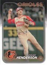 2024 Topps Update 2024 All-Star Game Gunnar Henderson #ASG-5 card