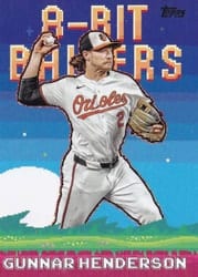 2025 Topps 8-Bit Ballers Gunnar Henderson #8B-10 card