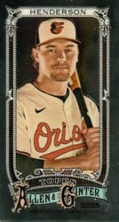 2025 Topps Allen & Ginter Mini Chrome Gunnar Henderson #79 card