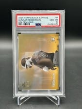2025 Topps Black & White Golden Hour Gunnar Henderson #GH-14 card