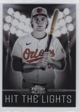 2025 Topps Chrome Black Hit the Lights Gunnar Henderson #HTL-4 card