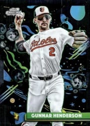 2025 Topps Cosmic Chrome Base Set Gunnar Henderson #118 card