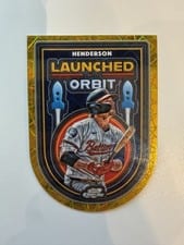 2025 Topps Cosmic Chrome Launched into Orbit Gunnar Henderson #LIO-44 card