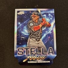 2025 Topps Cosmic Chrome Stella Nova Gunnar Henderson #SN-4 card
