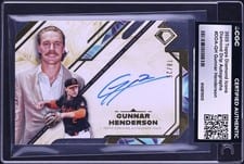 2025 Topps Diamond Icons Diamond Drip Autographs Gunnar Henderson #DDA-GH card