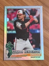 2025 Topps Heritage 1976 Redefined Gunnar Henderson #76R-17 card