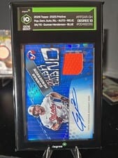 2025 Topps Pristine Popular Demand Autograph Relics Gunnar Henderson #PPDAR-GH card