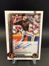 2025 Topps Real One Autographs Gunnar Henderson #65 card