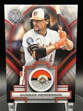 2025 Topps Tribute Stamp Of Approval Gunnar Henderson #SOA-GH card