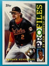 2026 Topps Topps Profiles Gunnar Henderson #TP-4 card
