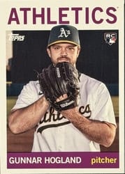 2025 Topps Archives Base Set Gunnar Hoglund #83 card