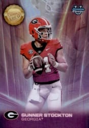 2025 Bowman University Chrome Dean's List Refractor Gunner Stockton #DL-17 card